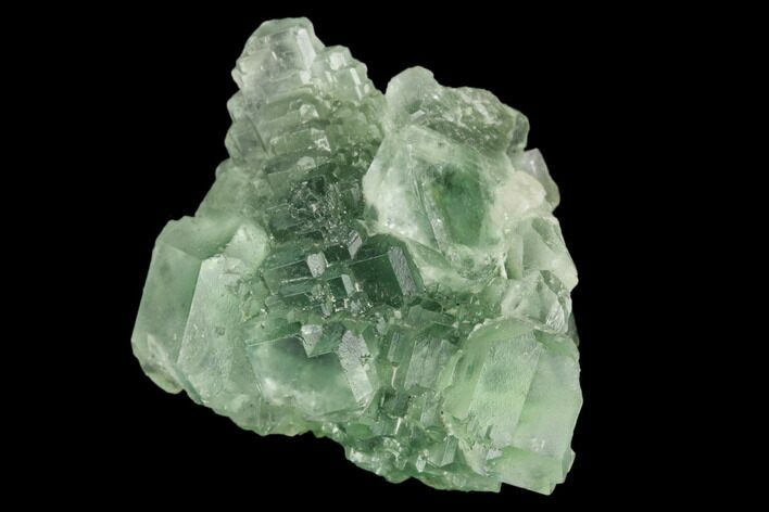 Green Fluorite Crystal Cluster - China #122009